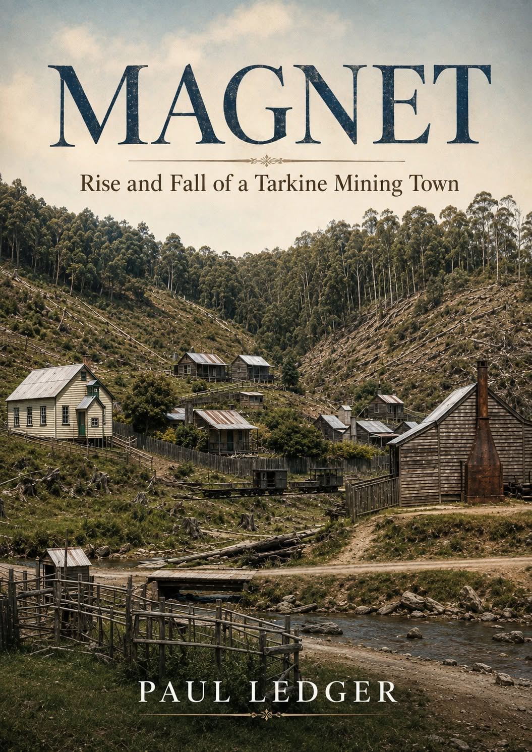 Cover of Magnet: Rise and Fall of a Tarkine Mining Town by Paul Ledger